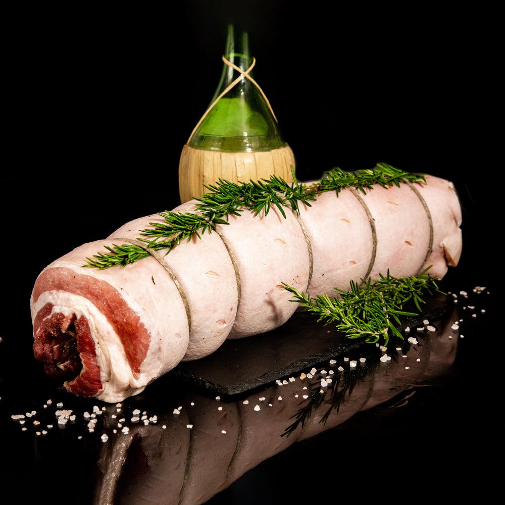 Pancetta di maiale in porchetta