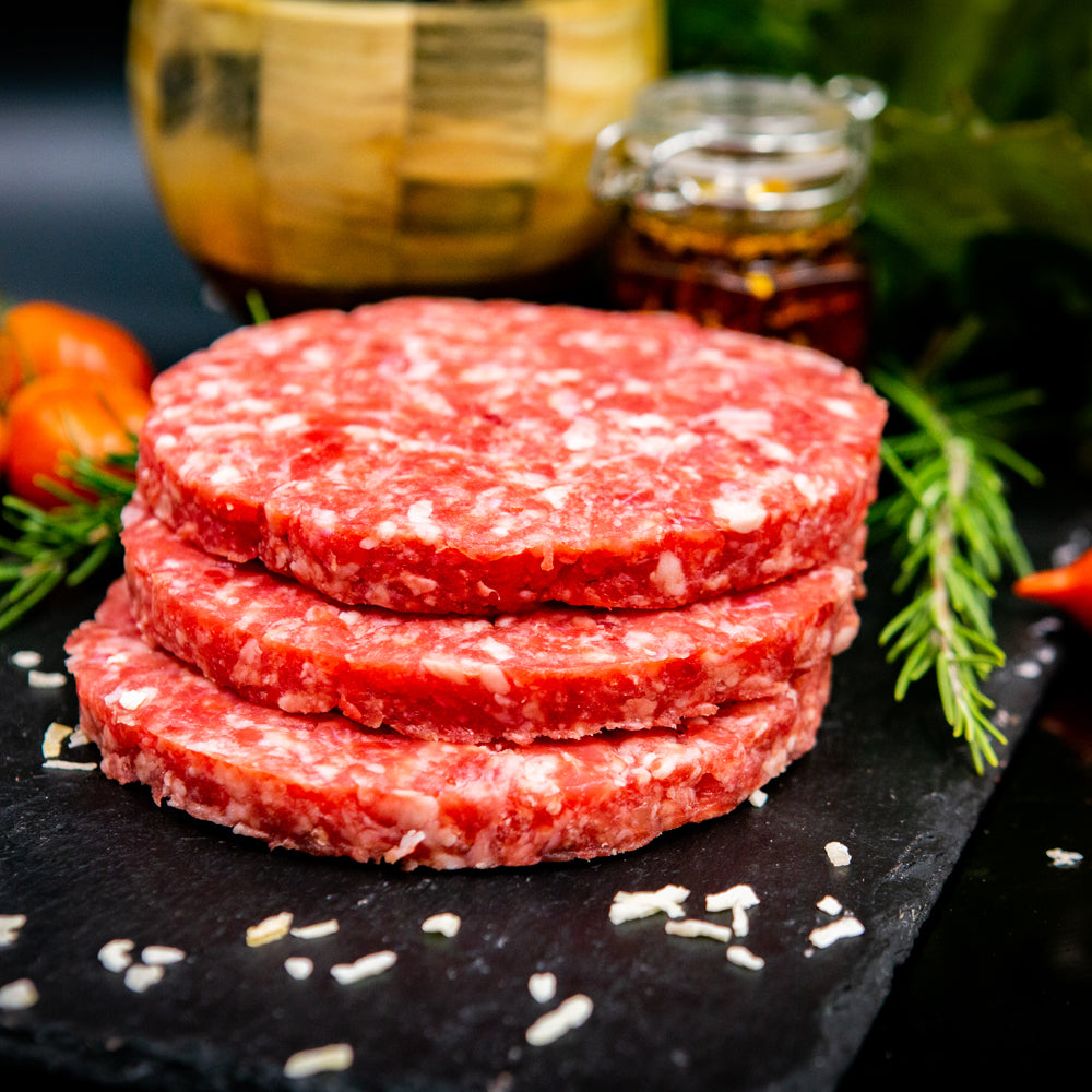 Hamburger di scottona bovino adulto 200g – 2 pz